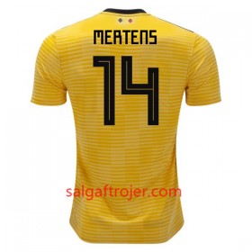 Belgien Fodboldtrøjer Mertens 14 Udebanesæt VM 2018